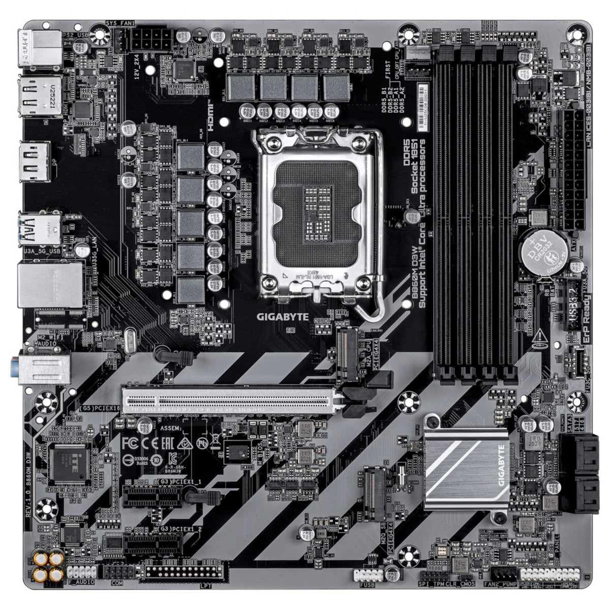 Gigabyte GA-B860M D3W (1851) (D), Bild 2