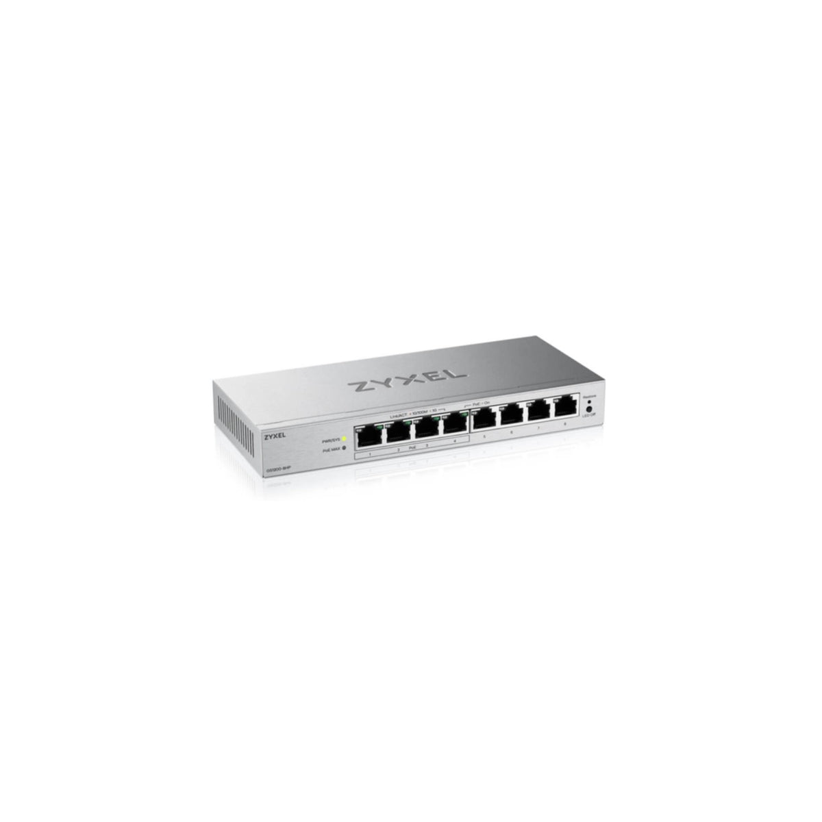 Zyxel Switch 8-port 10/100/1000 GS1200-8HPV3-EU0101F, Bild 2