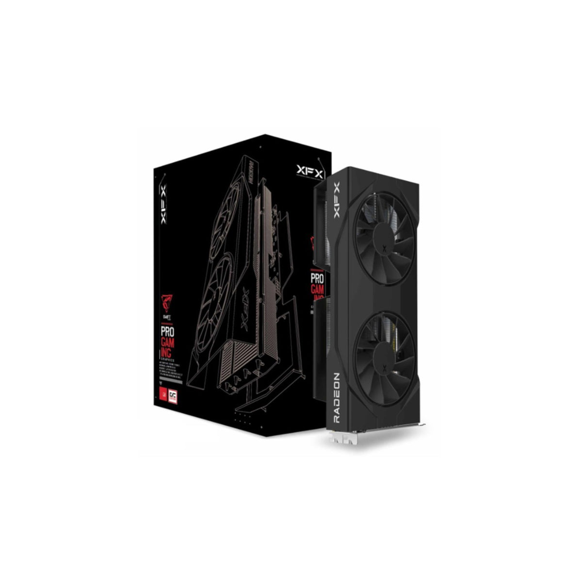 VGA XFX Radeon RX 9060 XT 16GB Swift DF OC Gaming, Bild 5