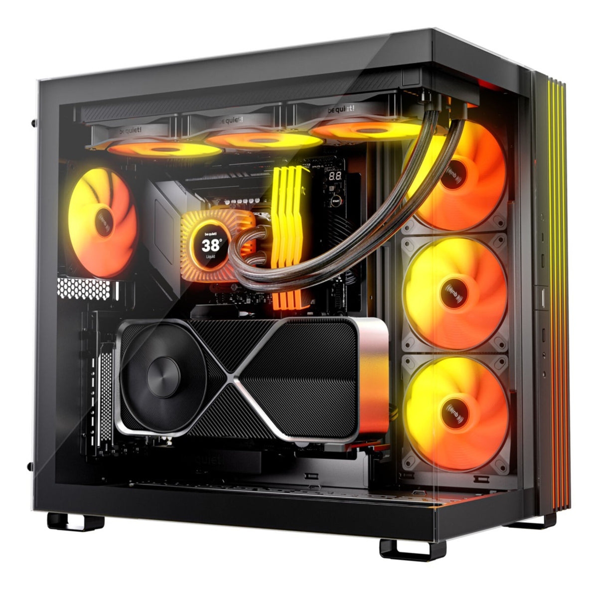 Cooler Be Quiet Light Loop IO LCD 360mm AiO Wasserkühlung black BW032, Bild 6