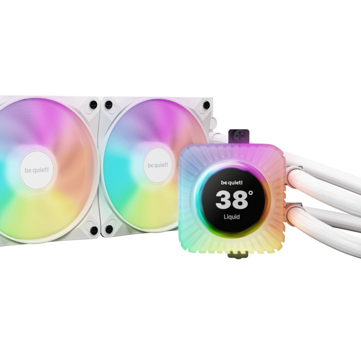 Cooler Be Quiet Light Loop IO LCD 240mm AiO Wasserkühlung white BW035
