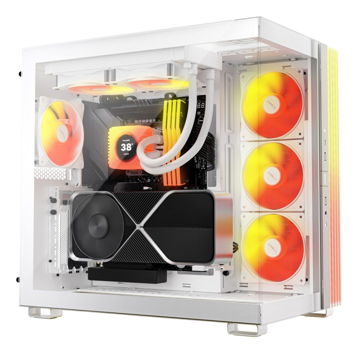 Cooler Be Quiet Light Loop IO LCD 240mm AiO Wasserkühlung white BW035, Bild 6