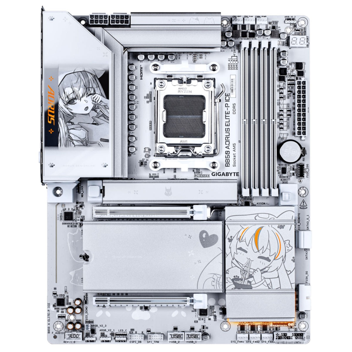 Gigabyte GA-B850 A ELITE-P ICE (AM5) (D), Bild 2