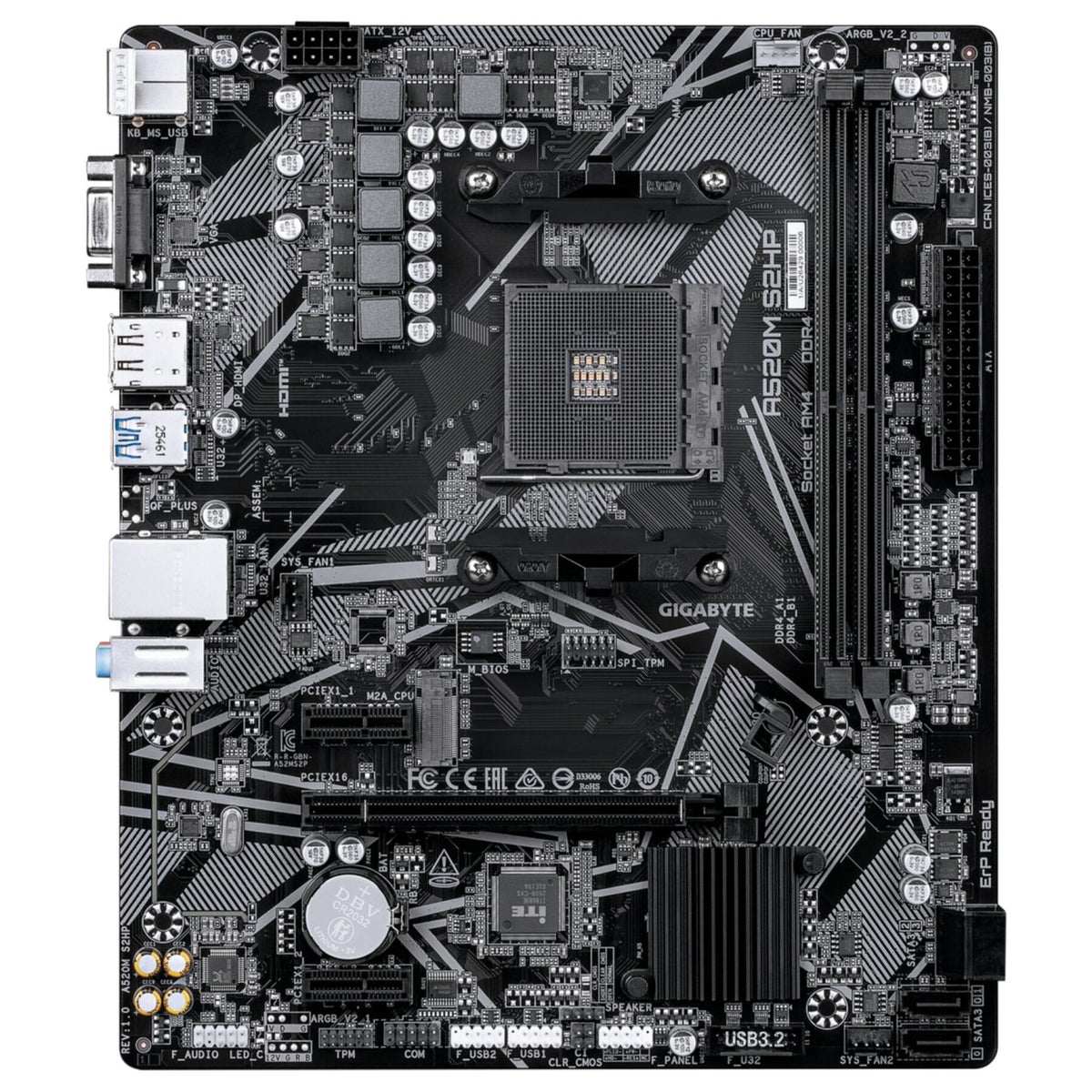 Gigabyte GA-A520M S2HP (AM4) (D), Bild 2