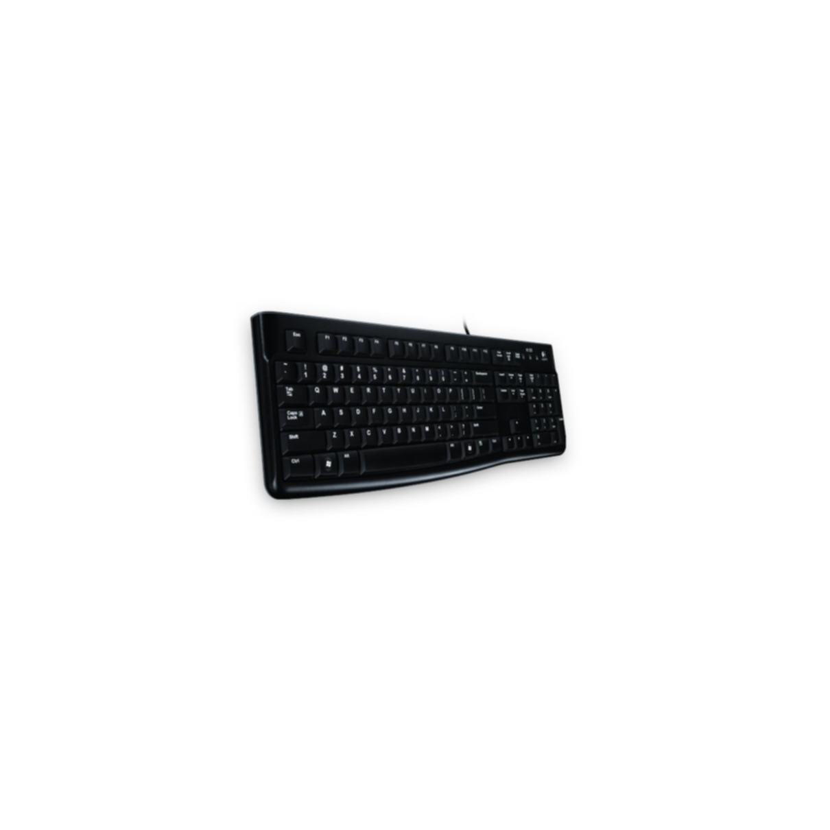 Keyboard Logitech K120 wired black (DE) (920-002489)