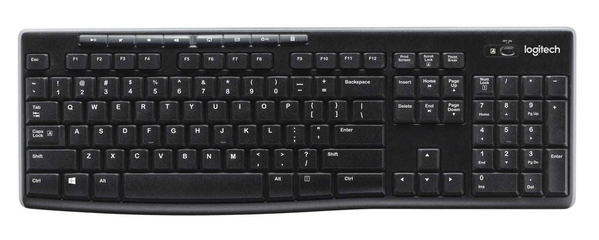 Keyboard Logitech K270 Wireless black (DE) (920-003052)