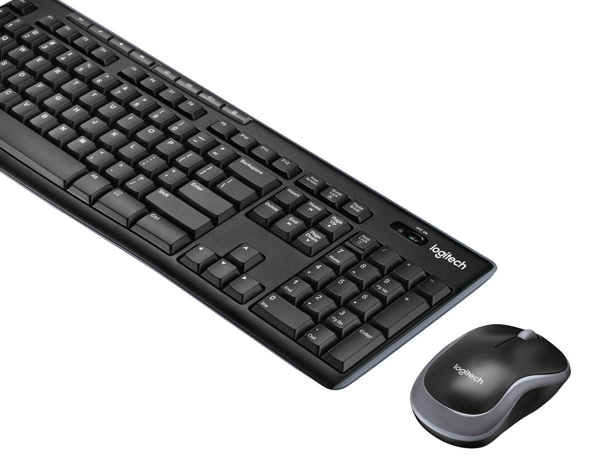 Keyboard & Mouse Logitech Wireless Combo MK270 black (DE) (920-004511)