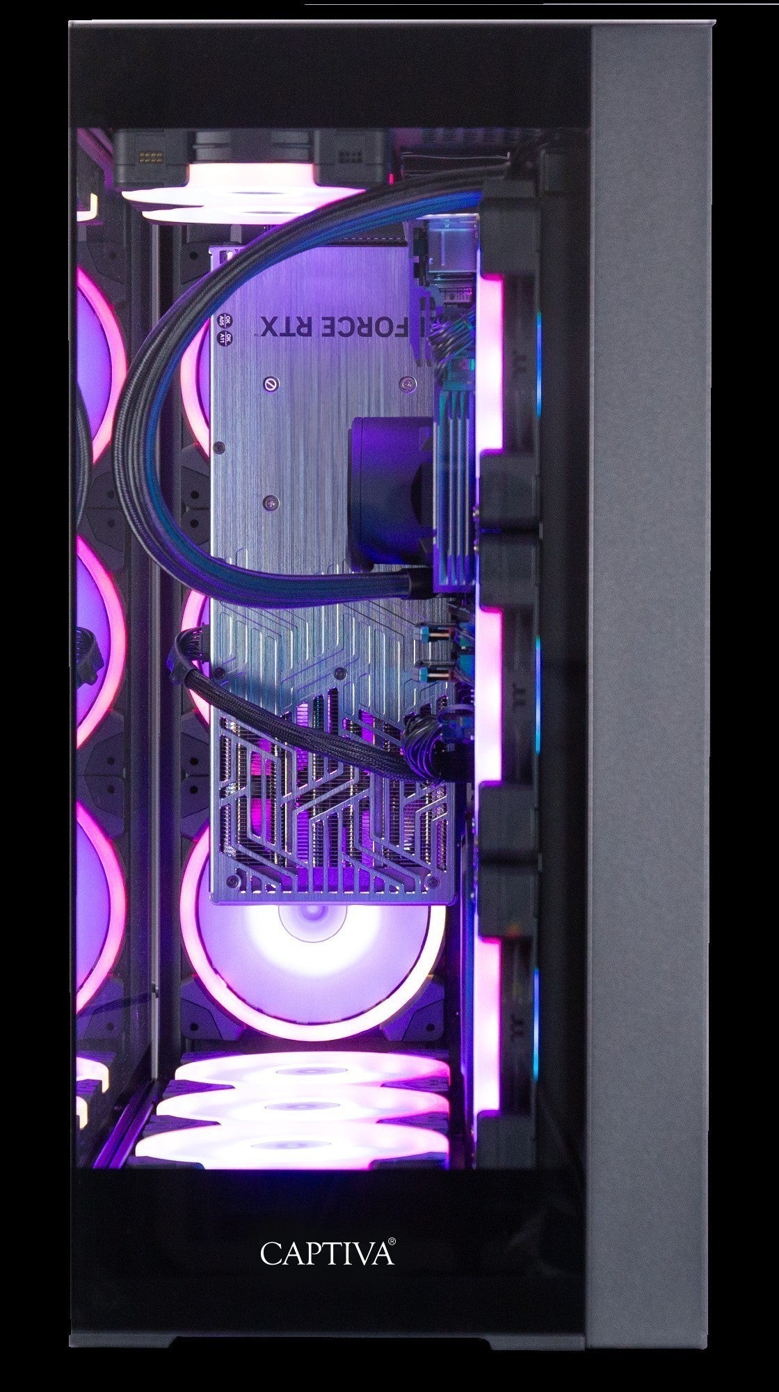 Captiva PC Highend Gaming R99-752 (Ryzen 9 9950X3D/RX9070 XT 16GB GDDR6/SSD 2TB/32GB/WLAN/w/o OS)
