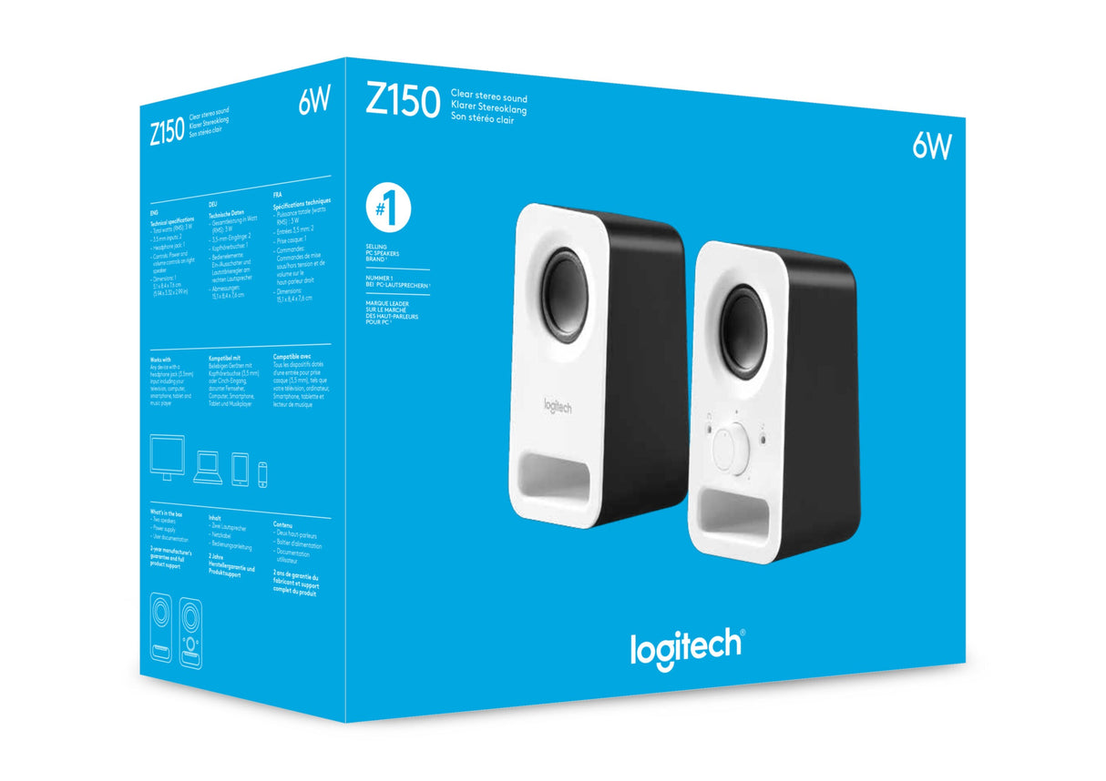Lautsprecher Logitech Z150 weiß (980-000815)