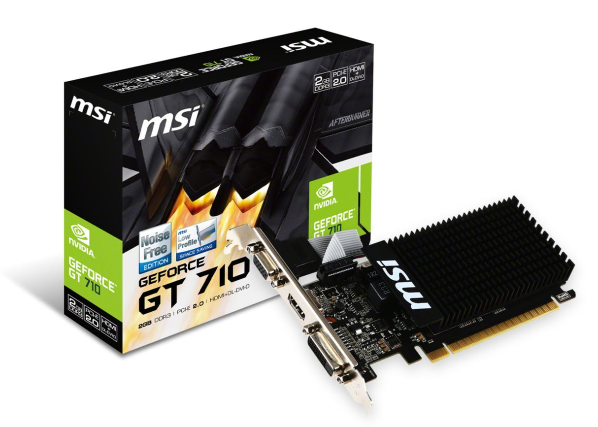 VGA MSI GeForce® GT 710 2GB 2GD3H LP