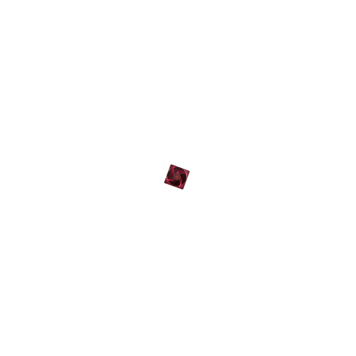 PC- Gehäuselüfter XILENCE Performance C case fan 120 mm, transparent red LED, XPF120.TR