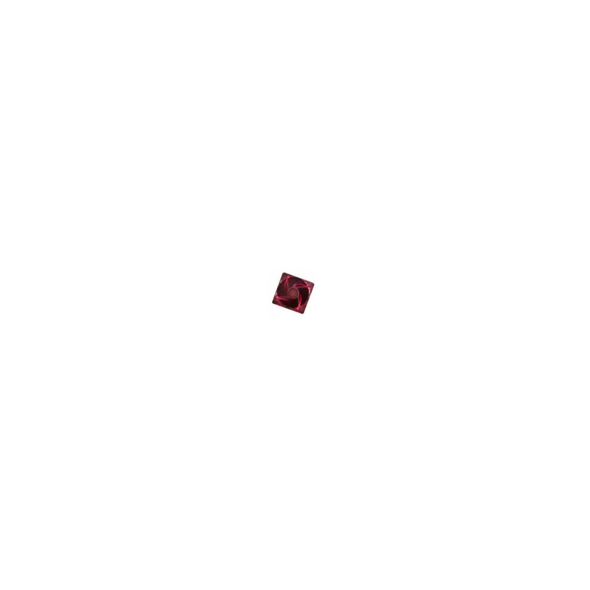 PC- Gehäuselüfter XILENCE Performance C case fan 120 mm, transparent red LED, XPF120.TR