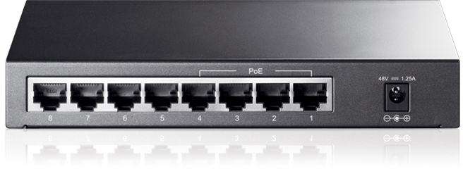 TP-Link Switcher Gigabit 8-port 10/100/1000M TL-SG1008P