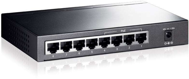 TP-Link Switcher Gigabit 8-port 10/100/1000M TL-SG1008P