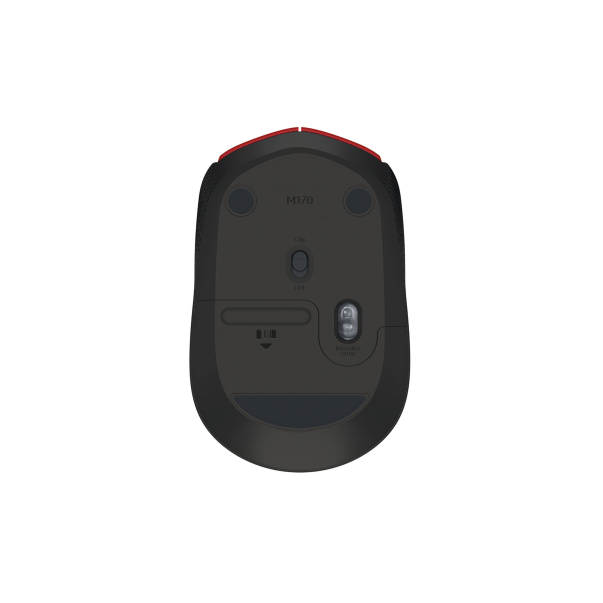 Mouse Logitech M171 Wireless red (910-004641)