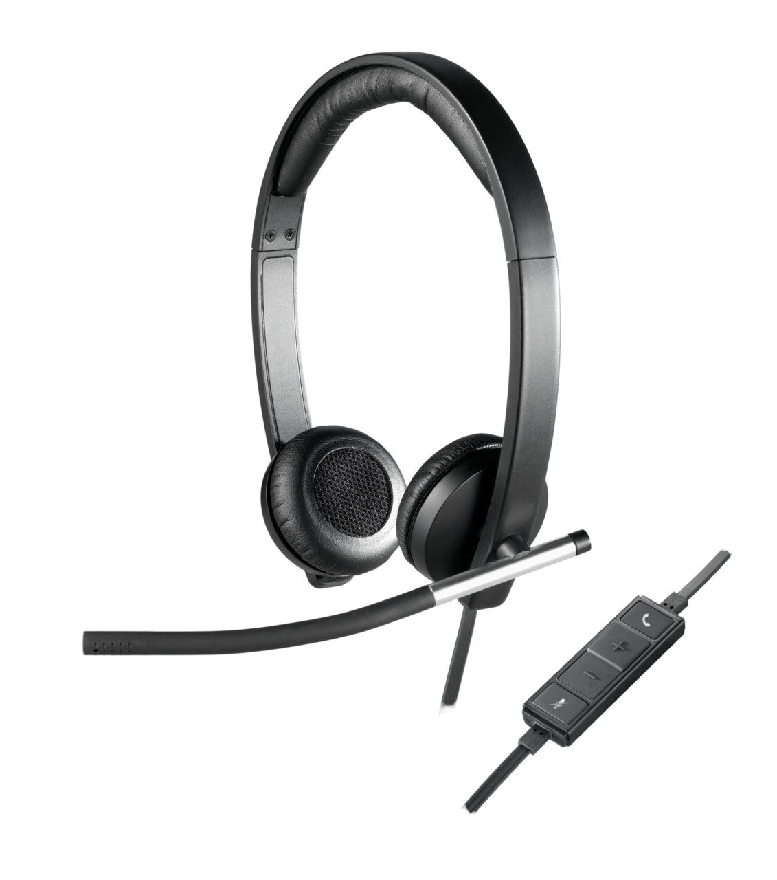 Headset Logitech H650e wired black (981-000519)
