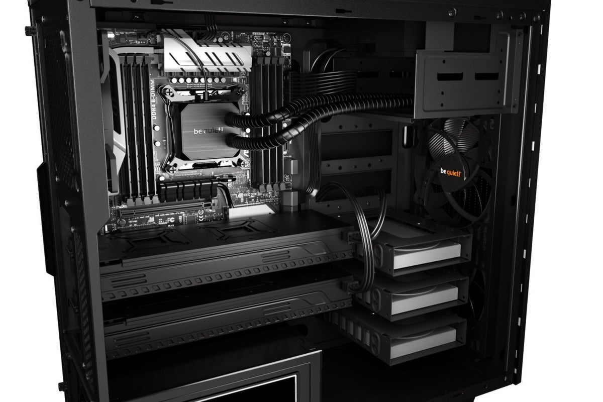 PC- Gehäuse BeQuiet Pure Base 600 - schwarz, Bild 7