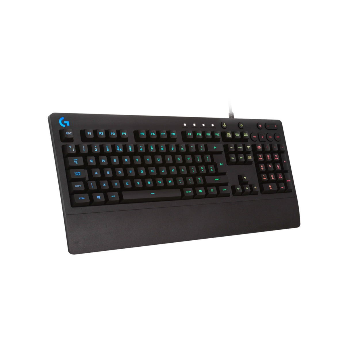 Keyboard Logitech Gaming G213 wired black (DE) (920-008087)