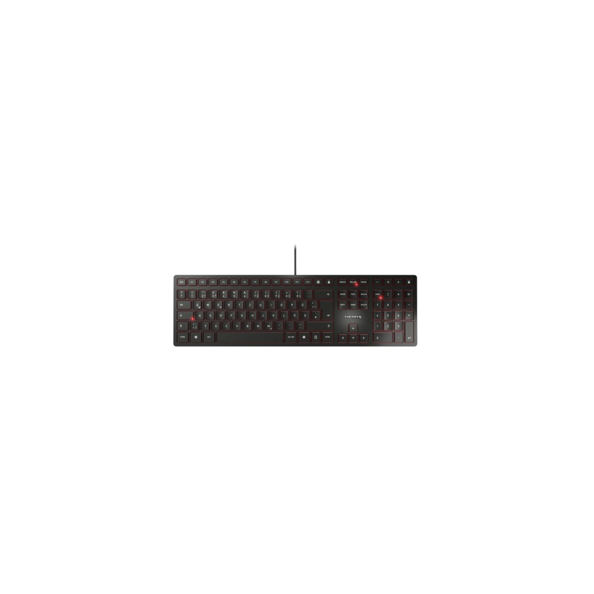 Keyboard Cherry KC 6000 slim wired black (DE) (JK-1600DE-2)