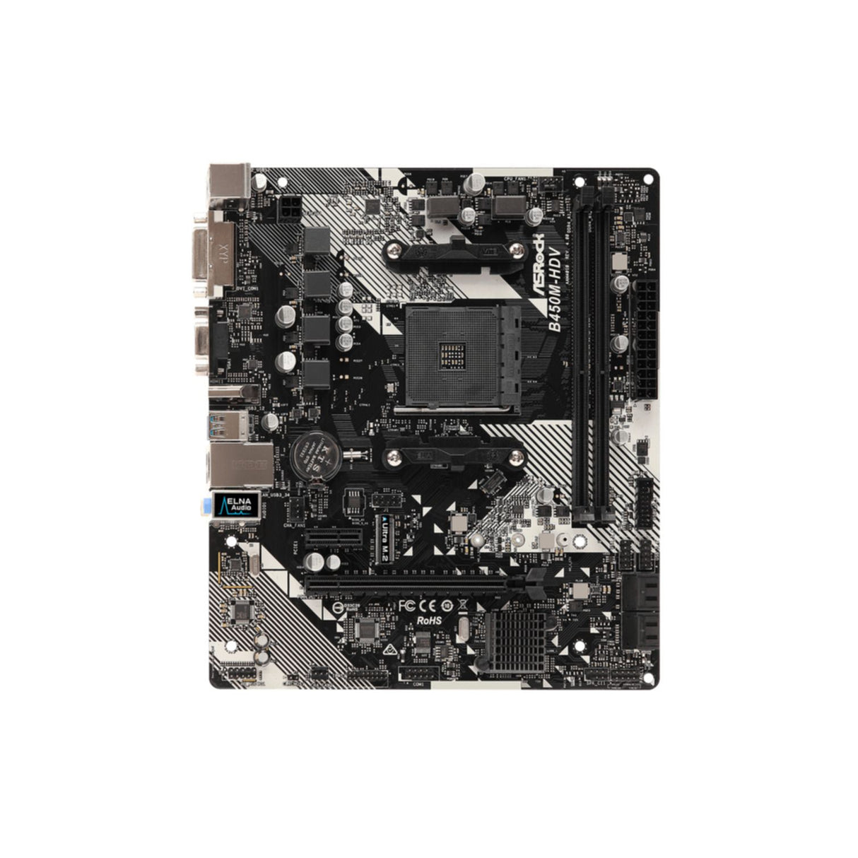 ASROCK B450M-HDV R4.0 (AM4) (D)