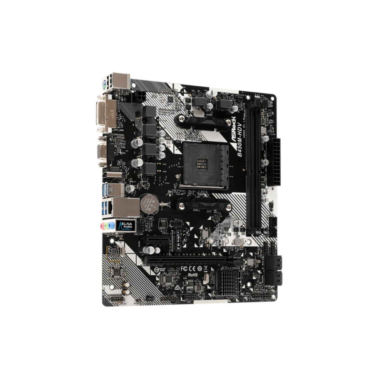 ASROCK B450M-HDV R4.0 (AM4) (D)