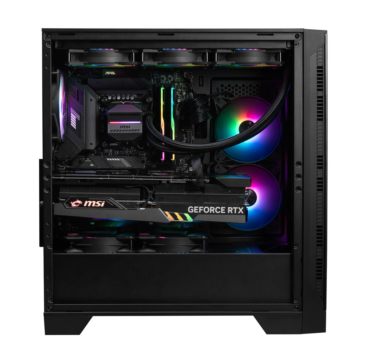 Captiva PC Highend Gaming R10-0013 (Ryzen 5 8400F/RTX5070 12GB GDDR7/SSD 1TB/32GB/WLAN/Windows 11 Home 64-bit)