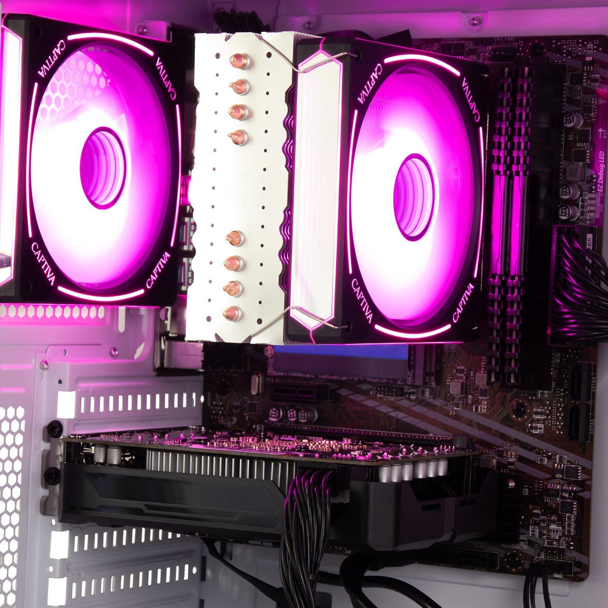 Captiva PC Advanced Gaming I98-743 (i7-14700F/RTX5060 Ti 8GB GDDR7/SSD 1TB/32GB/WLAN/w/o OS)