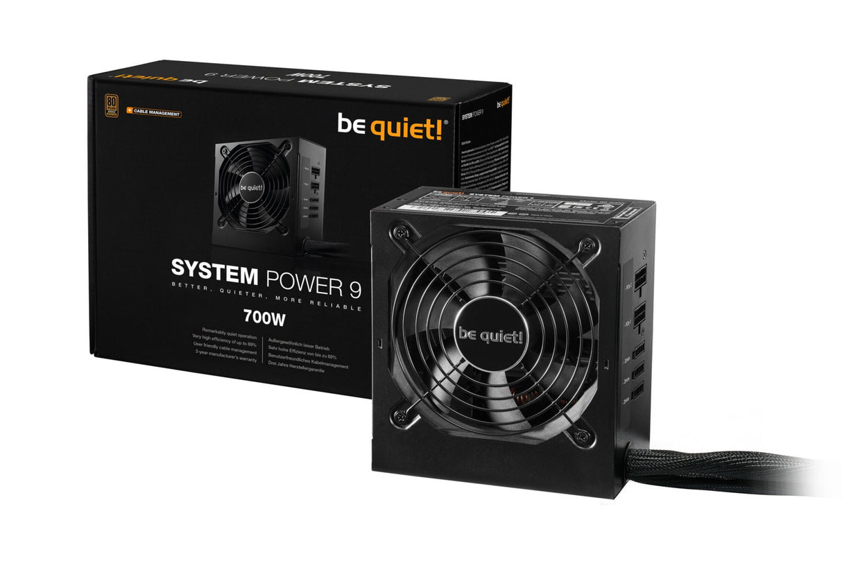 PC- Netzteil Be Quiet System Power 9 CM 700W