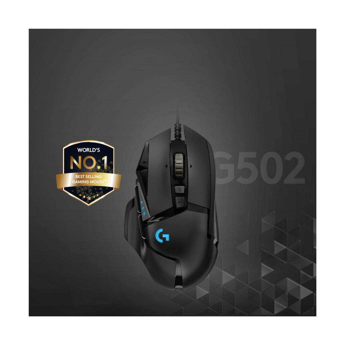 Mouse Logitech G502 Hero wired black (910-005470)