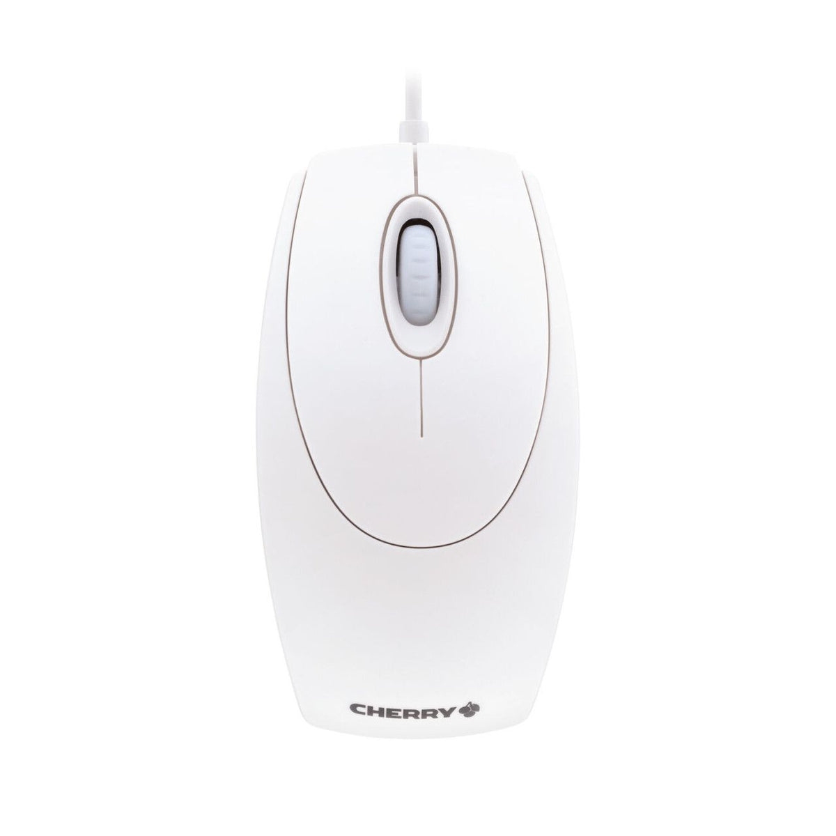 Mouse Cherry Optical WheelMouse wired white-gray (M-5400-0)