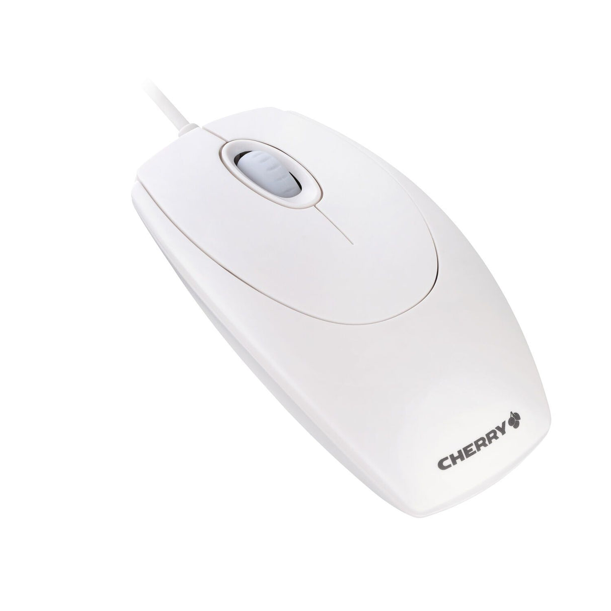 Mouse Cherry Optical WheelMouse wired white-gray (M-5400-0)