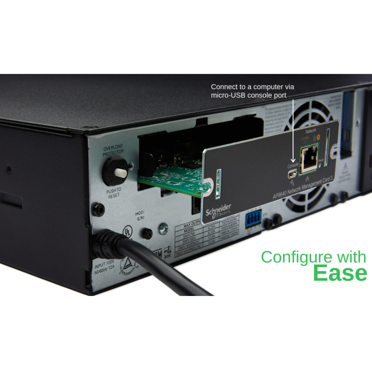 APC Network Management Card 3 AP9640 - Netzwerkadapter