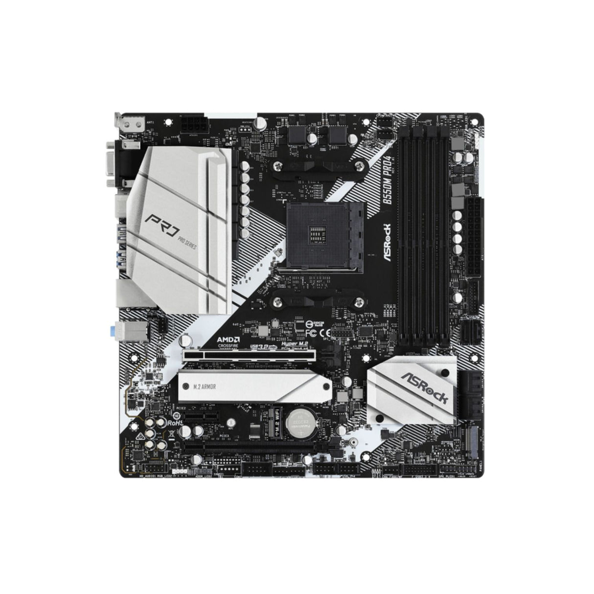 ASROCK B550M PRO 4 (AM4) (D)