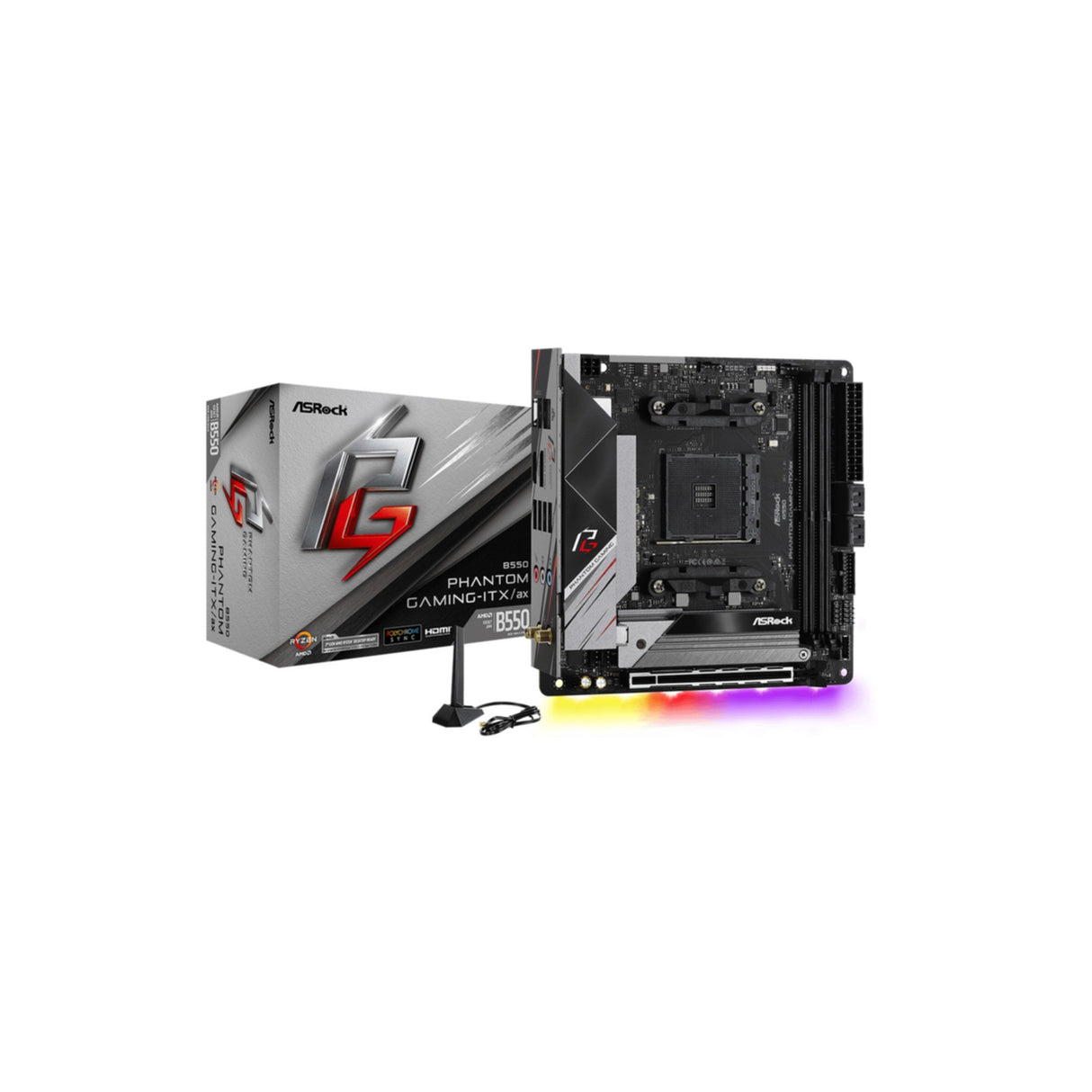 ASROCK B550 PHANTOM GAMING-ITX/AX (AM4) (D)
