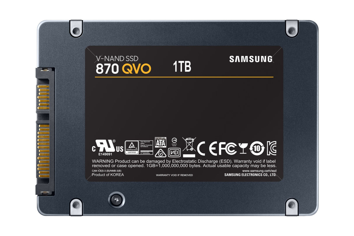 SSD Samsung 870 QVO 1TB Sata3 MZ-77Q1T0BW