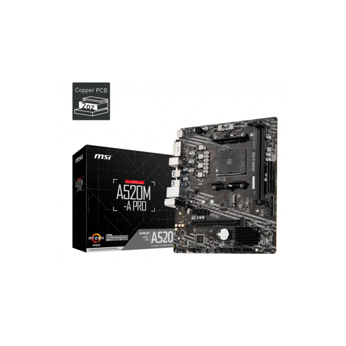 MSI A520M-A Pro (AM4) (D)