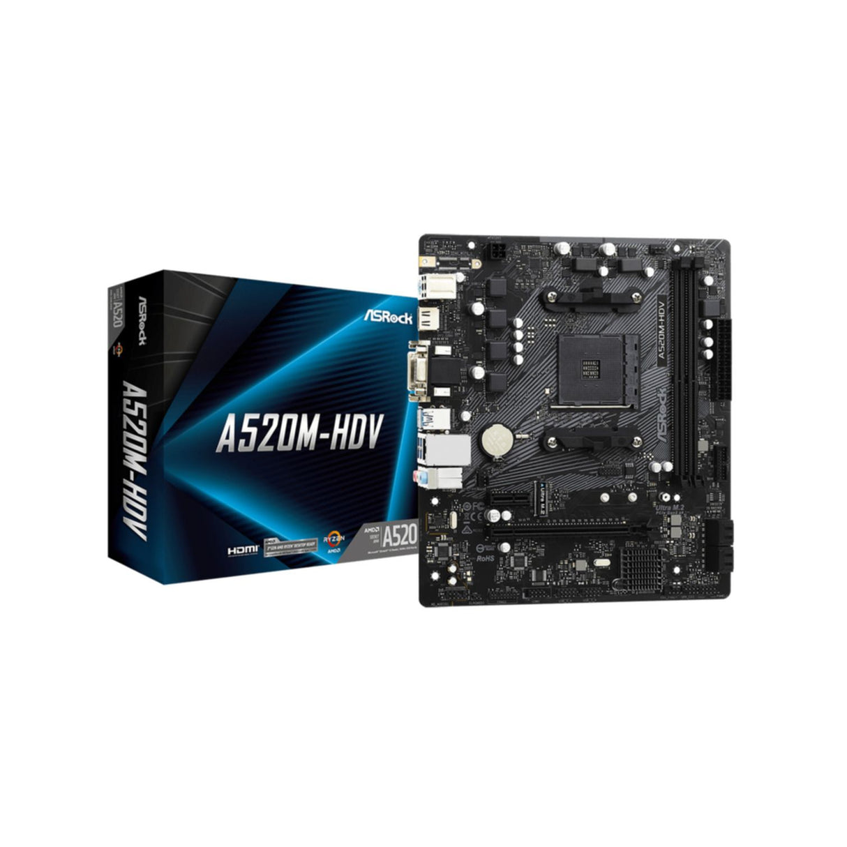 ASROCK A520M-HDV (AM4) (D)