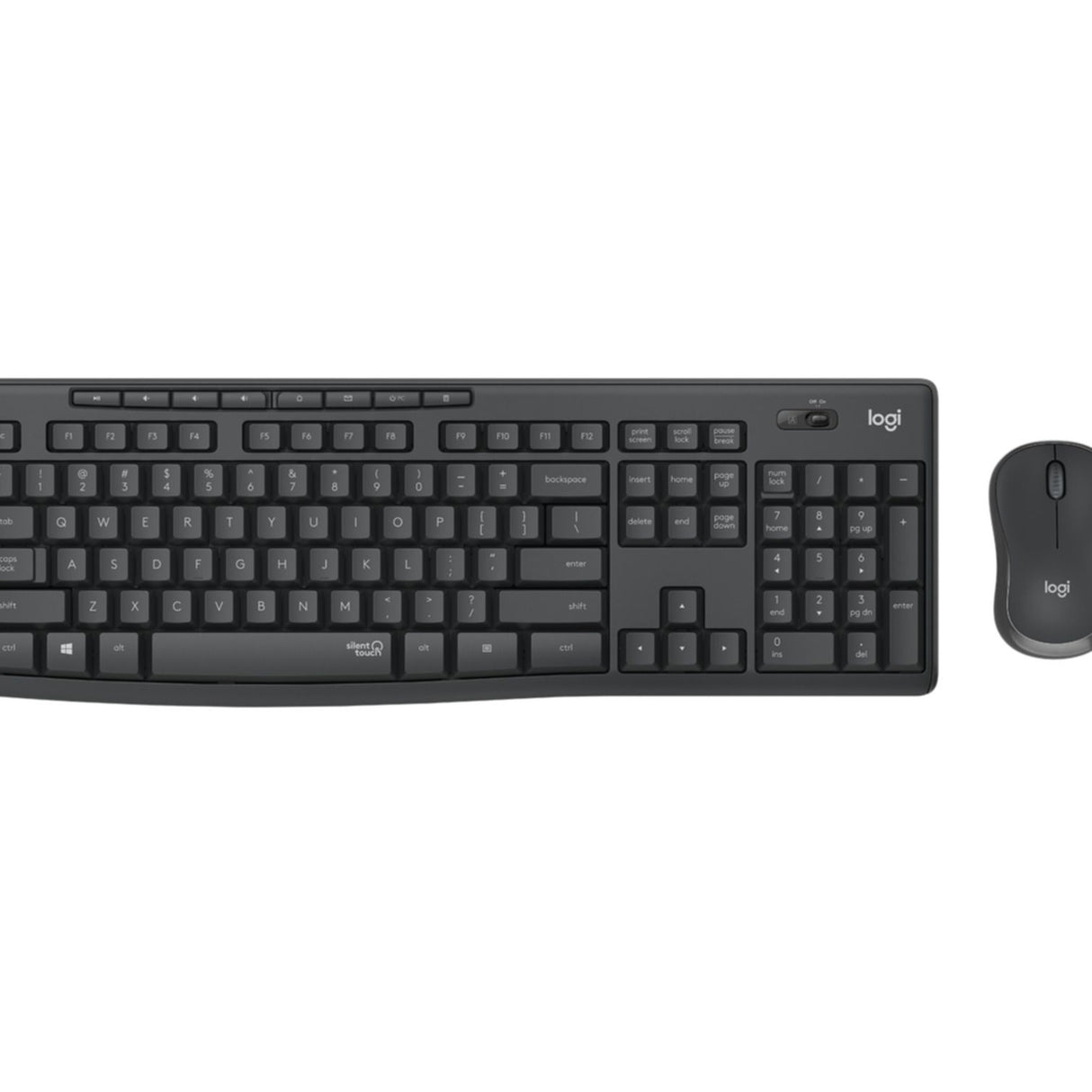 Keyboard & Mouse Logitech Wireless Combo MK295 Graphite (DE) (920-009794)