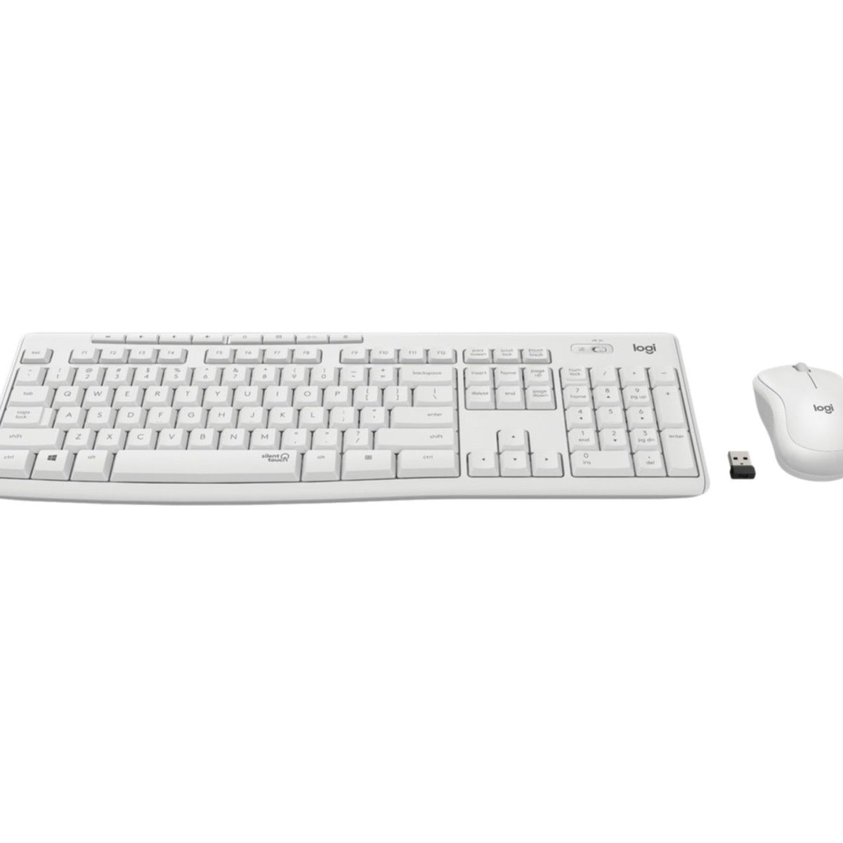 Keyboard & Mouse Logitech Wireless Combo MK295 silent weiß (DE) (920-009819), Bild 2