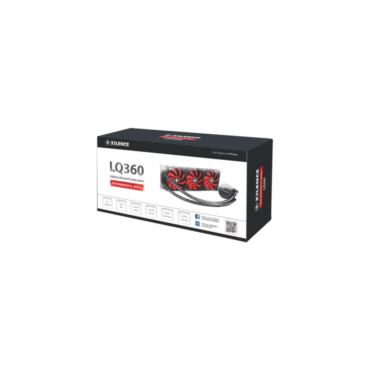 Cooler Xilence LiQuRizer LQ360 - Wasserkühlung