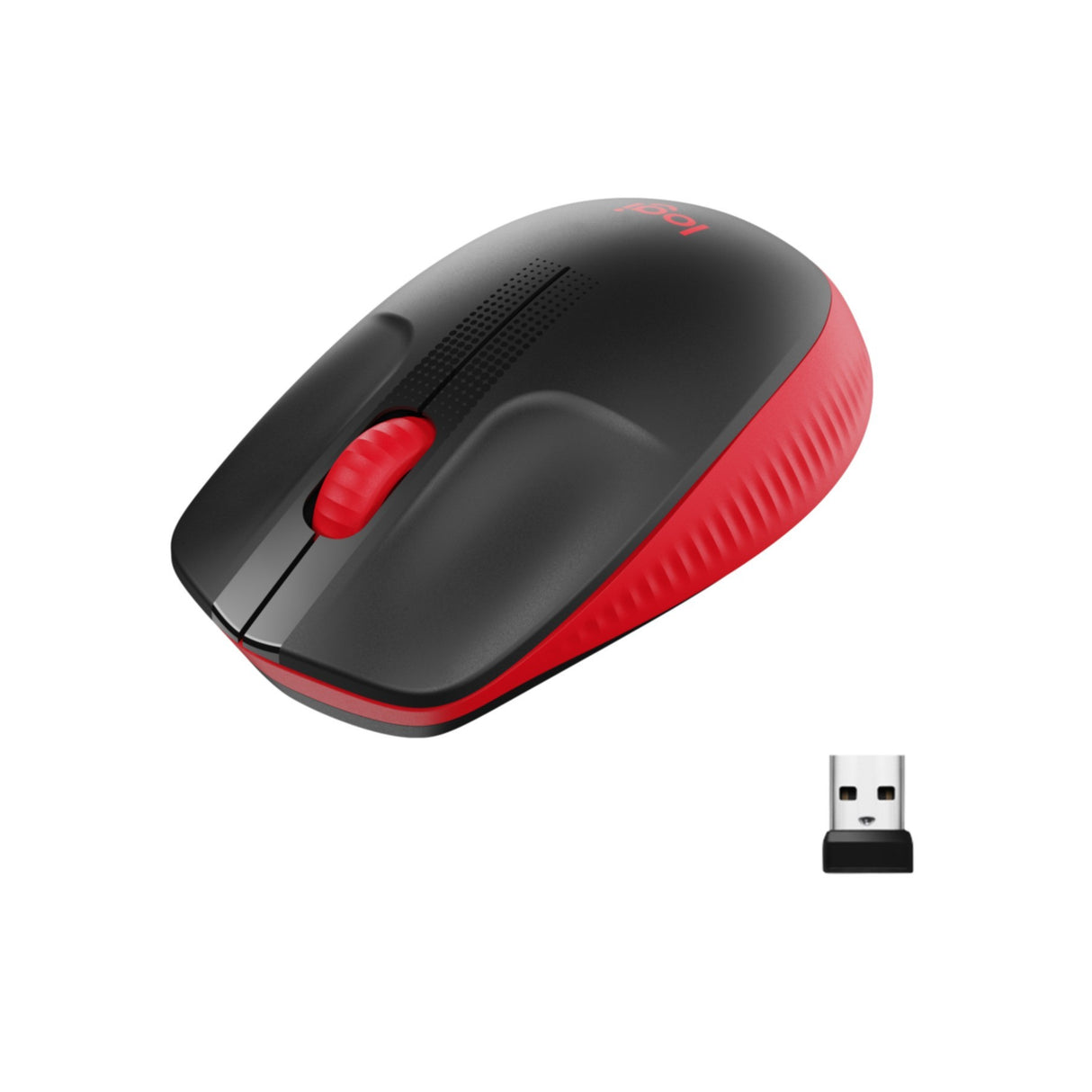Mouse Logitech M190 Wireless red (910-005908)