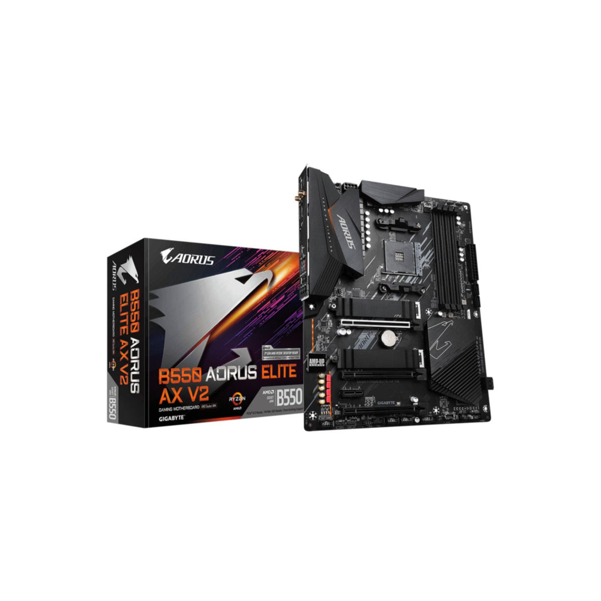 Gigabyte GA-B550-AORUS ELITE AX v2 (AM4) (D)