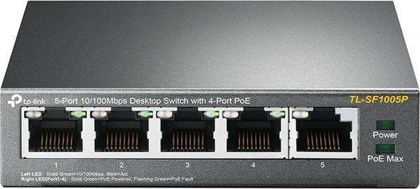TP-Link Switcher Desktop 5-port 10/100 TL-SF1005P