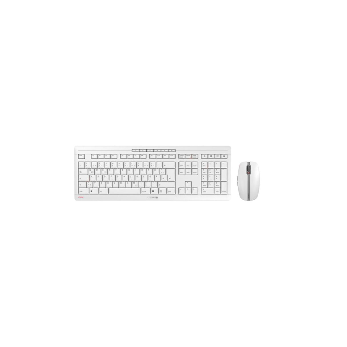 Keyboard & Mouse Cherry Wireless Combo Stream DESKTOP lightgray (DE) (JD-8500DE-0)