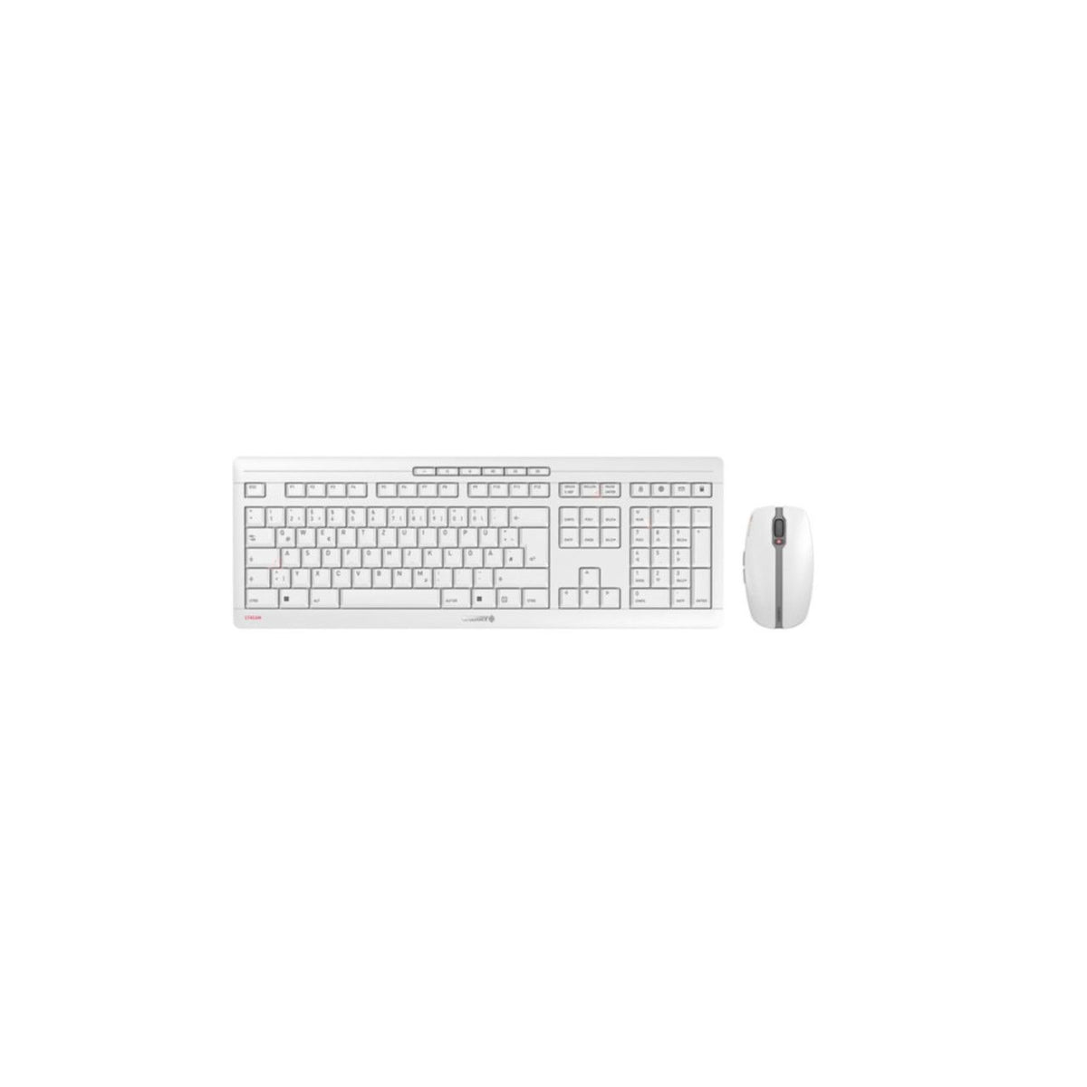 Keyboard & Mouse Cherry Stream DESKTOP Wireless hellgrau (JD-8500DE-0)