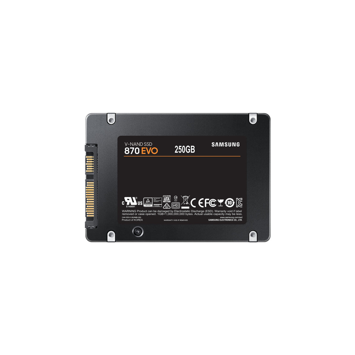 SSD Samsung 870 EVO 250GB Sata3 MZ-77E250B/EU