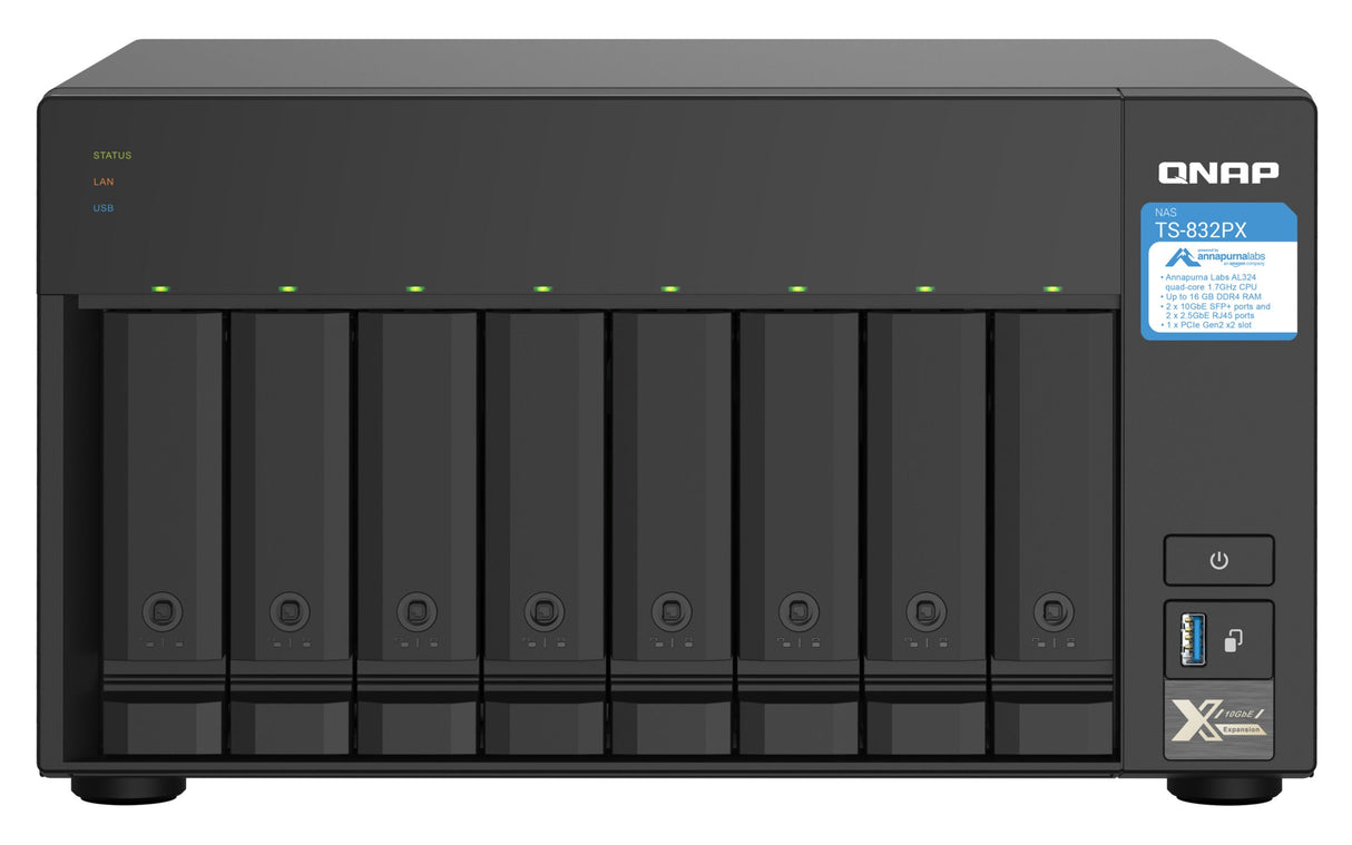 NAS Server QNAP TS-832PX-4G
