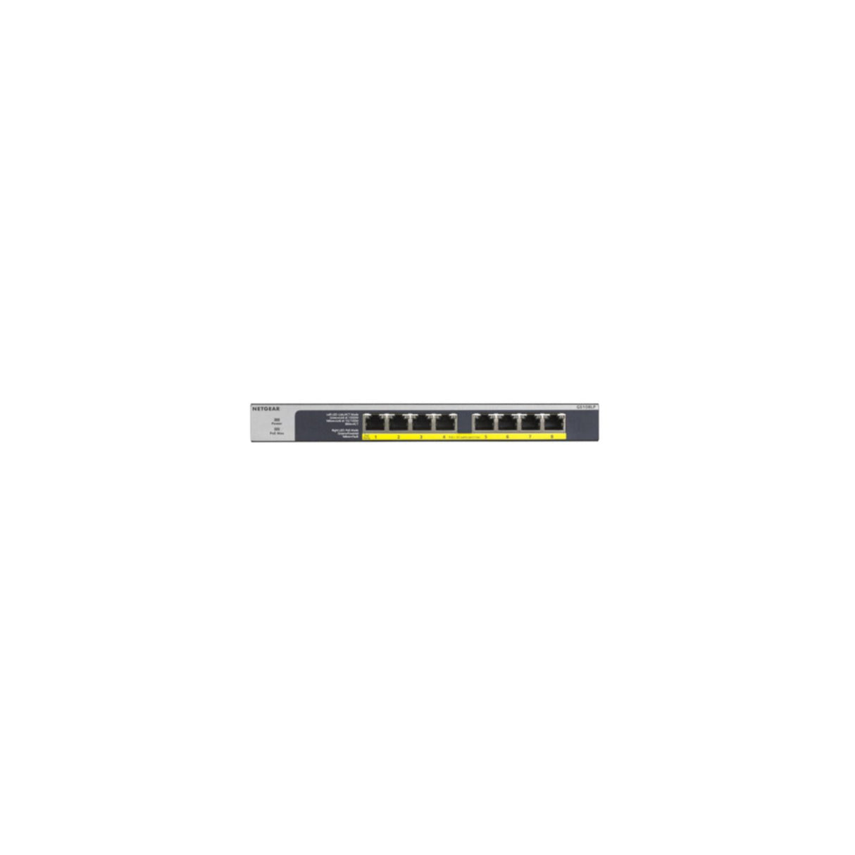 NETGEAR Switch 8-port 10/100/1000 GS108LP-100EUS