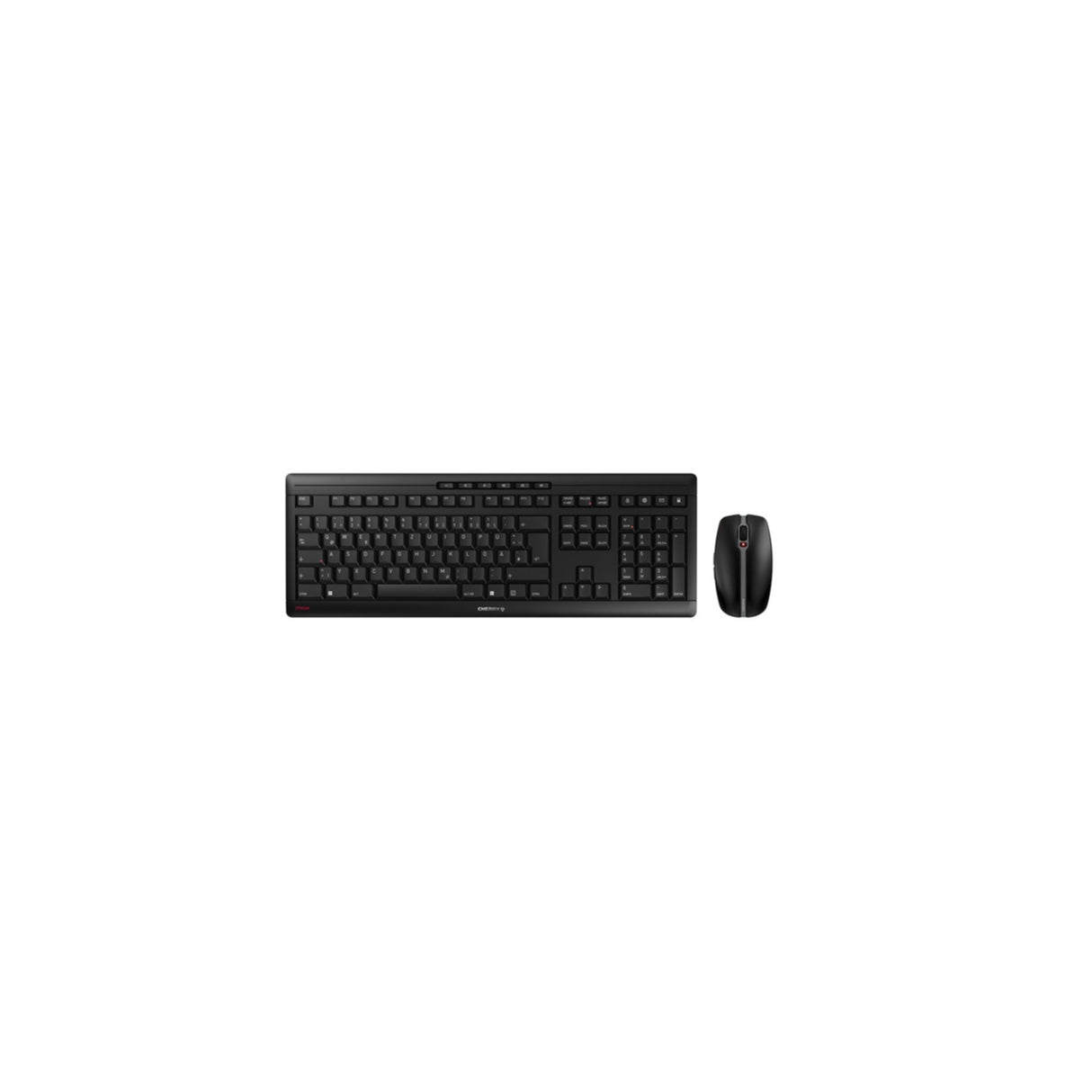 Keyboard & Mouse Cherry Wireless Combo Stream DESKTOP RECHARGE black (DE) (JD-8560DE-2)