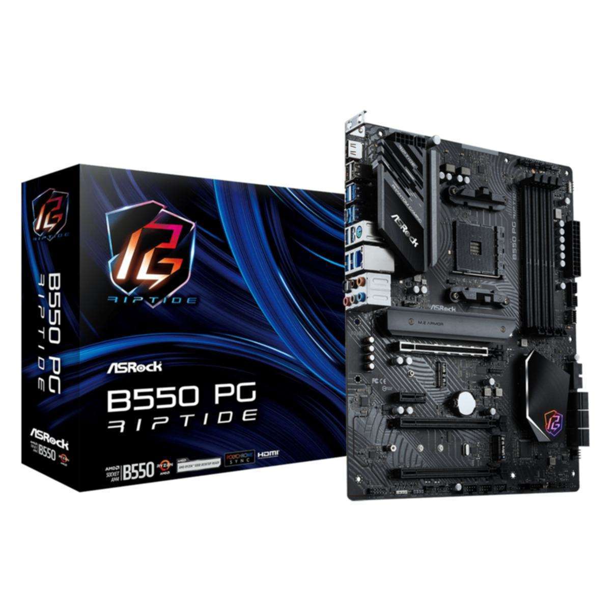 ASROCK B550 PHANTOM GAMING Riptide (AM4) (D)